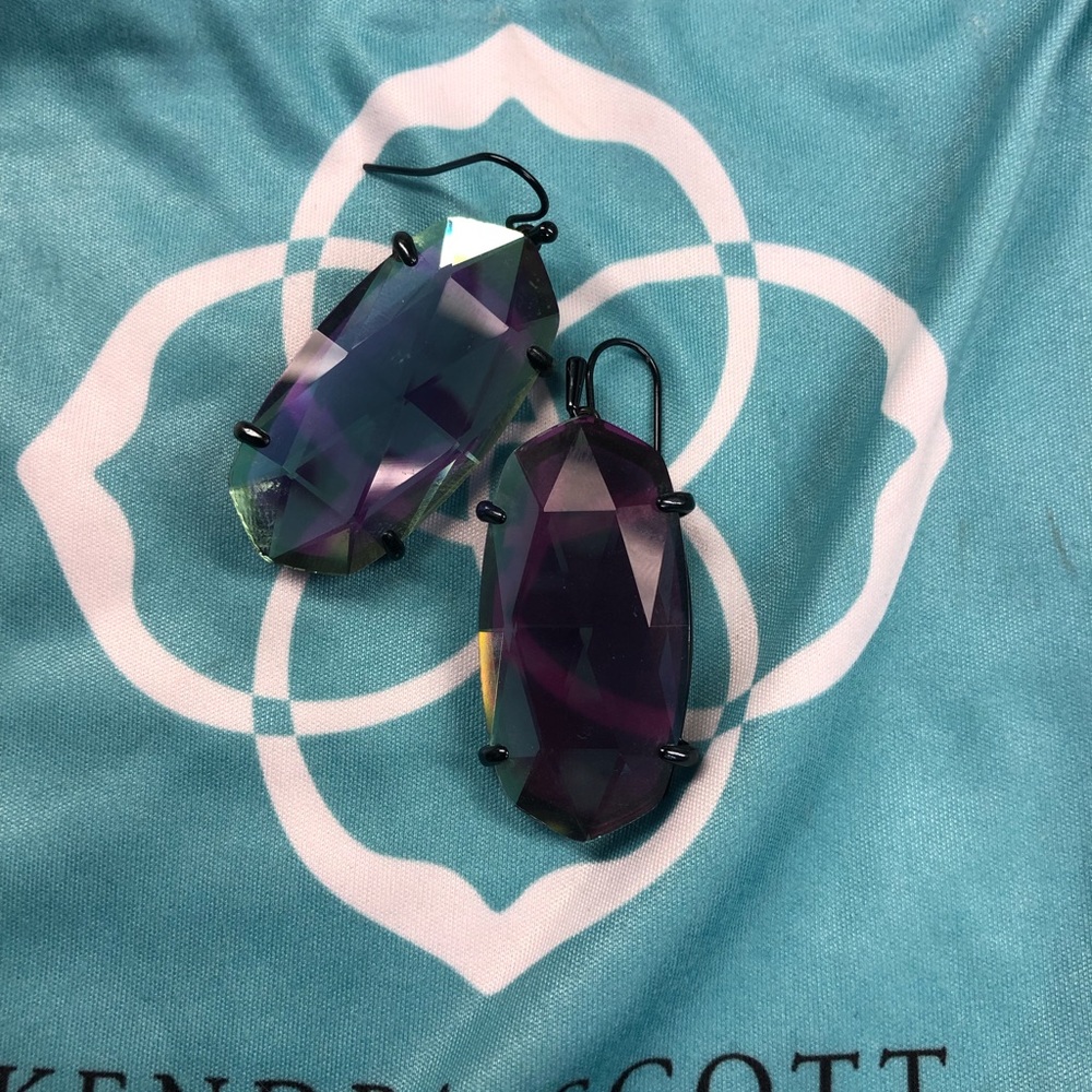 Kendra Scott NG Indigo Dichroic Esme Earrings